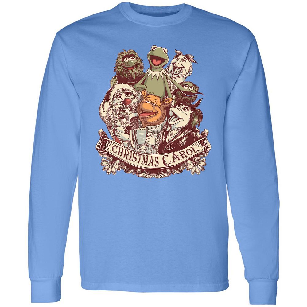 Long Sleeve T-Shirt - UX6YMFQ3 - Carolina Blue - 12