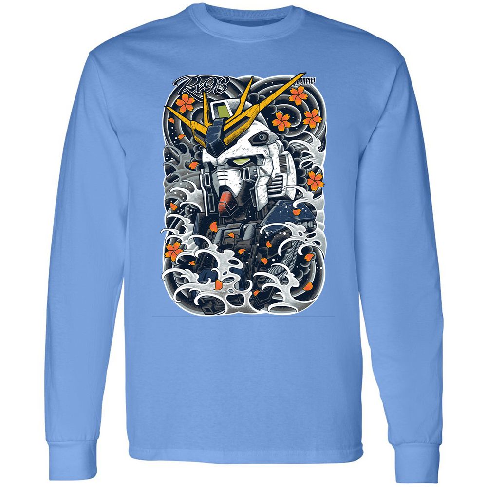 Long Sleeve T-Shirt - 8FKDFNBB - Carolina Blue - 12