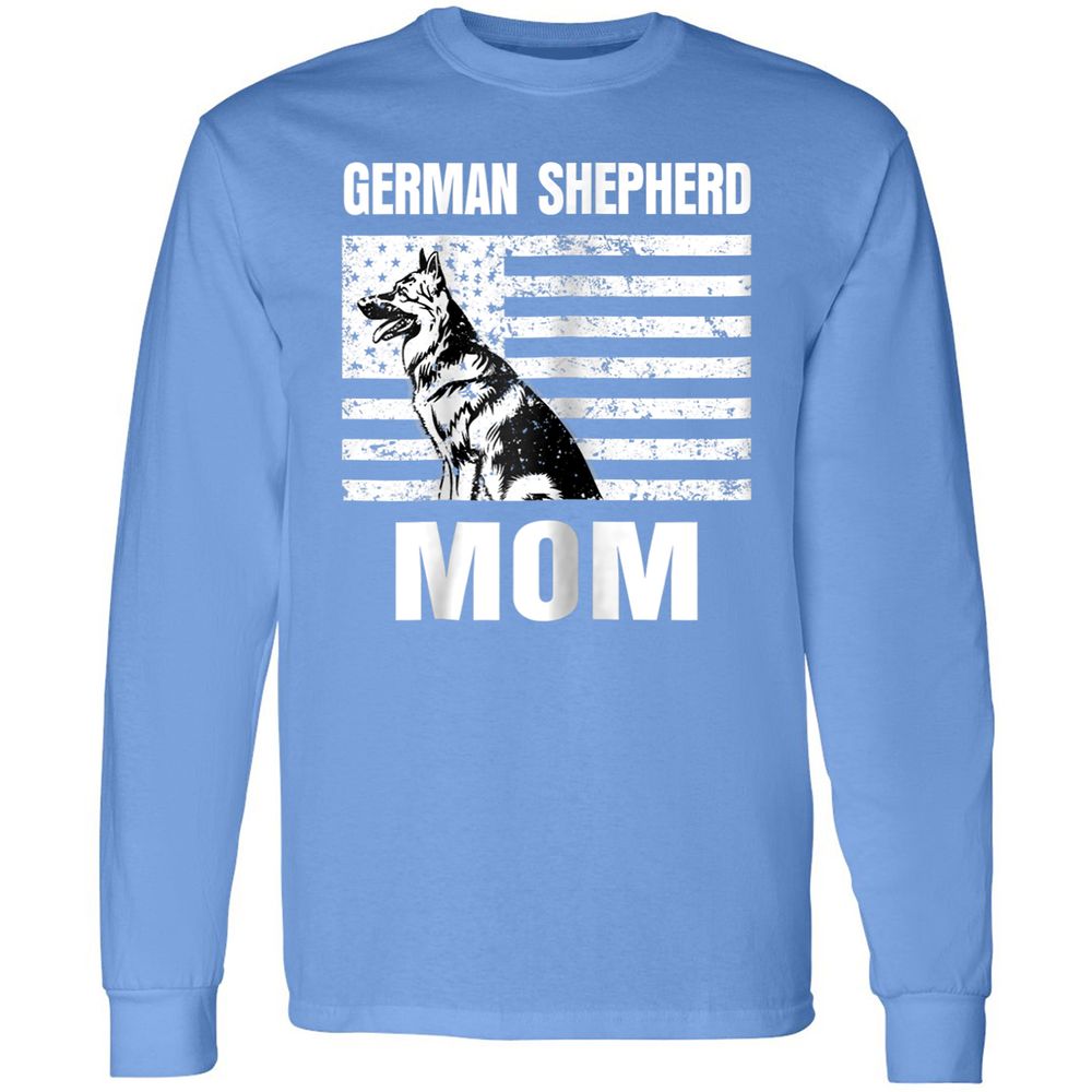 Long Sleeve T-Shirt - QDAGQBRZ - Carolina Blue - 12