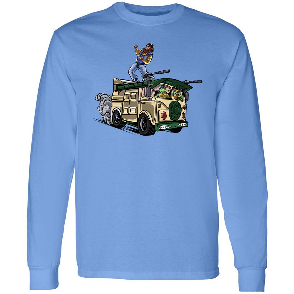 Long Sleeve T-Shirt - 46ZP7DW8 - Carolina Blue - 12