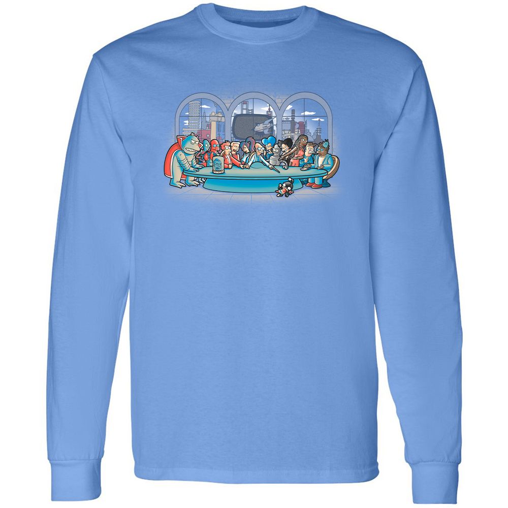 Long Sleeve T-Shirt - LAYJQ7C7 - Carolina Blue - 12