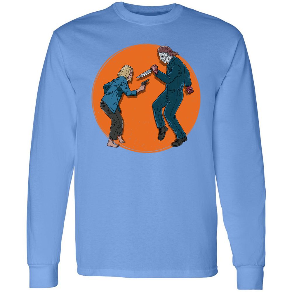 Long Sleeve T-Shirt - EHH8PYJQ - Carolina Blue - 12