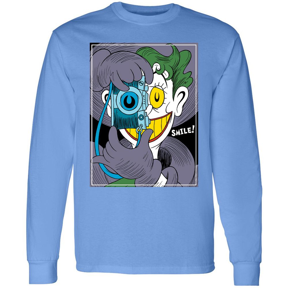 Long Sleeve T-Shirt - LTJMV915 - Carolina Blue - 12