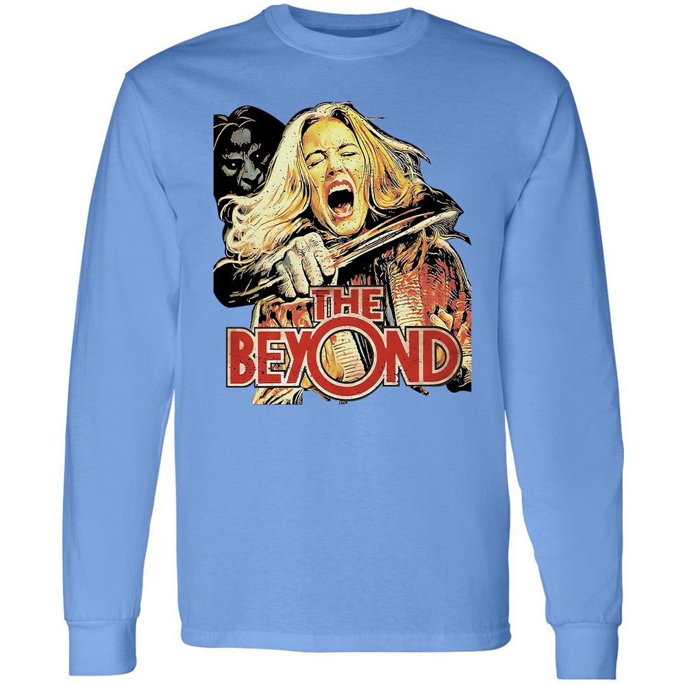 Long Sleeve T-Shirt - UZGZ61GX - Carolina Blue - 12