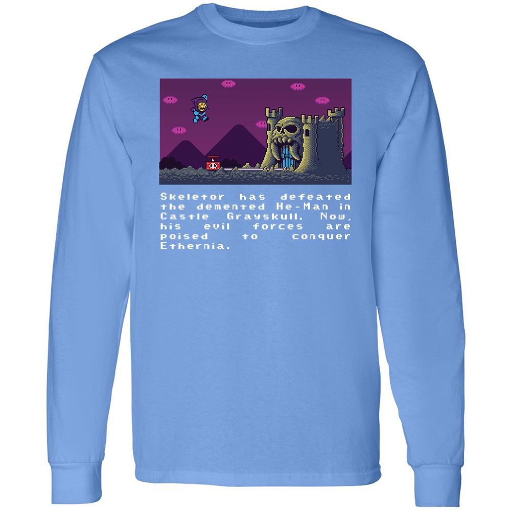 Long Sleeve T-Shirt - BG3FEJB5 - Carolina Blue - 12