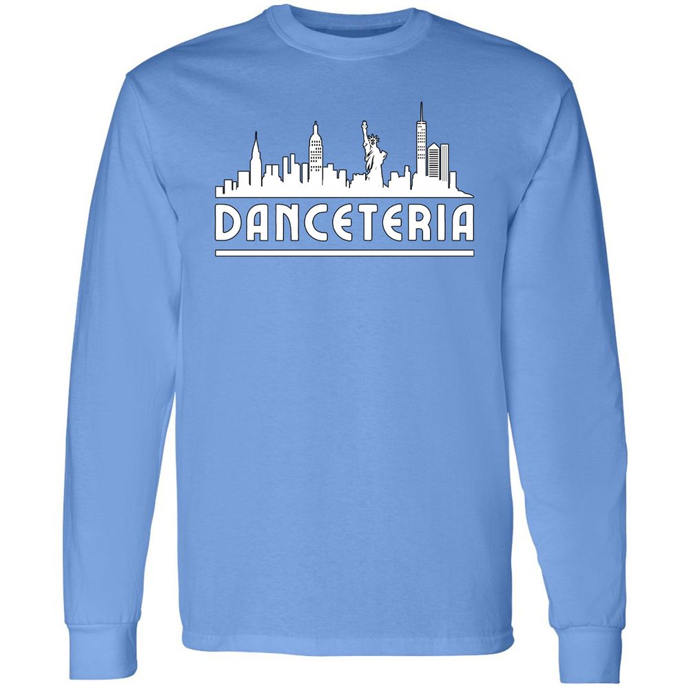 Long Sleeve T-Shirt - Q5X8BCT8 - Carolina Blue - 12