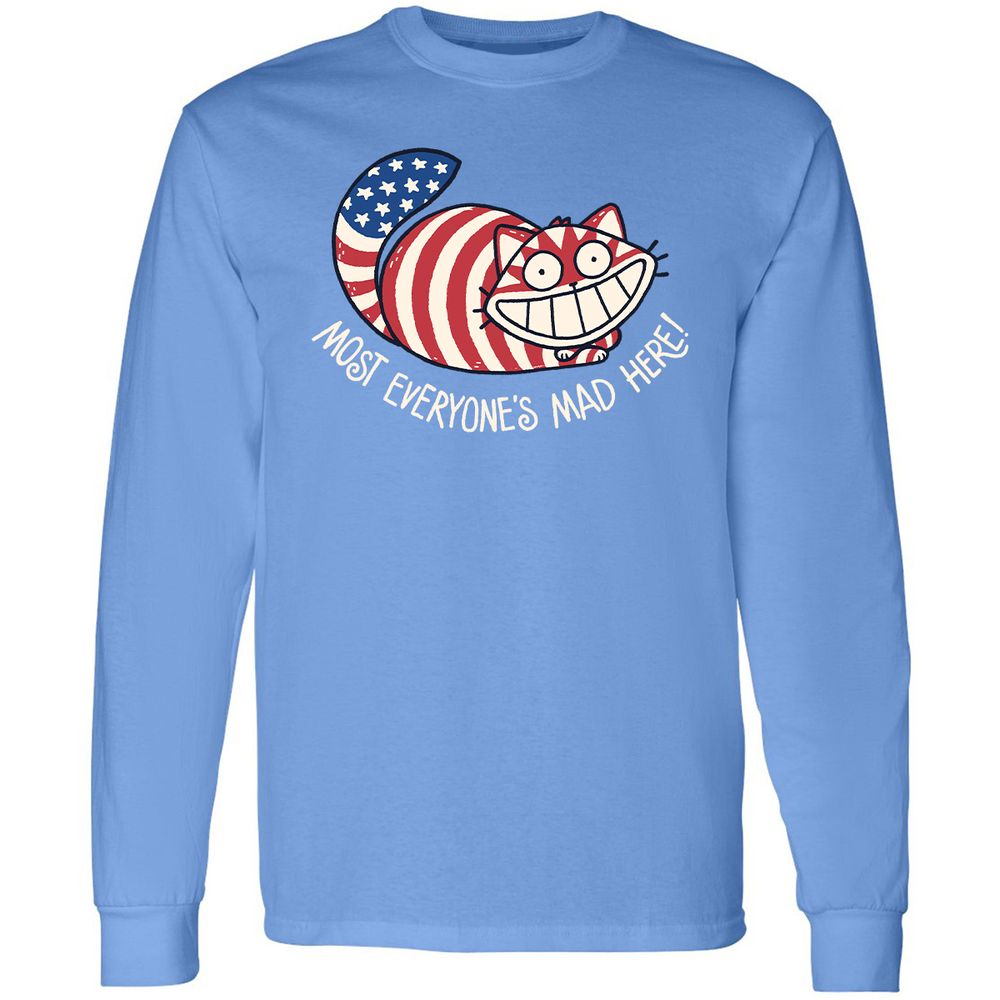 Long Sleeve T-Shirt - 8M8FTHQK - Carolina Blue - 12