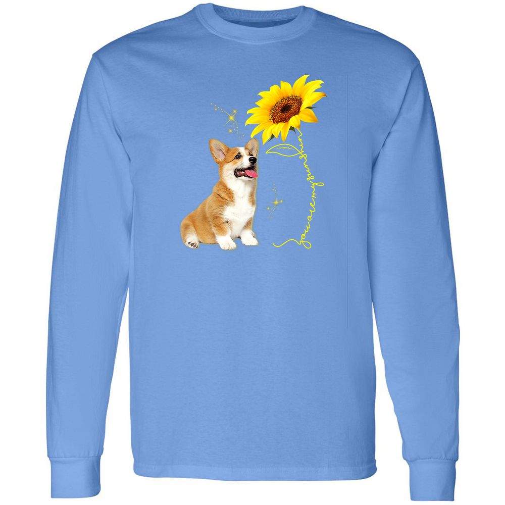 Long Sleeve T-Shirt - EHVP3ELS - Carolina Blue - 12