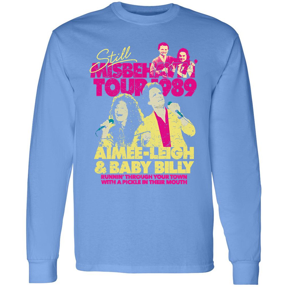 Long Sleeve T-Shirt - M15UR9HJ - Carolina Blue - 12