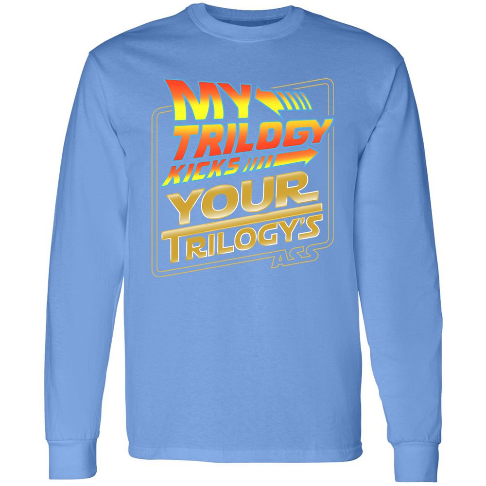 Long Sleeve T-Shirt - PEB8YLUH - Carolina Blue - 12