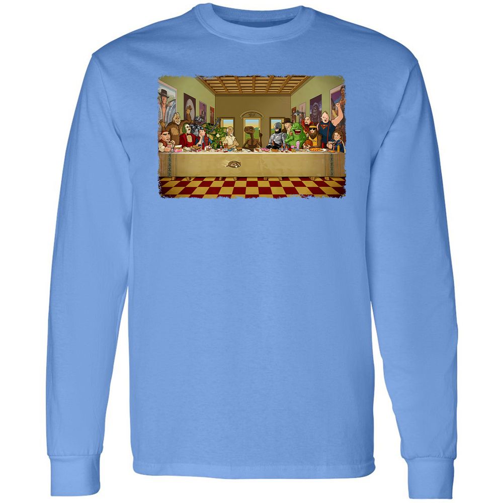 Long Sleeve T-Shirt - H7N7Y4EM - Carolina Blue - 12