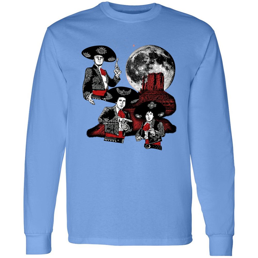 Long Sleeve T-Shirt - 3FBW9A1R - Carolina Blue - 12