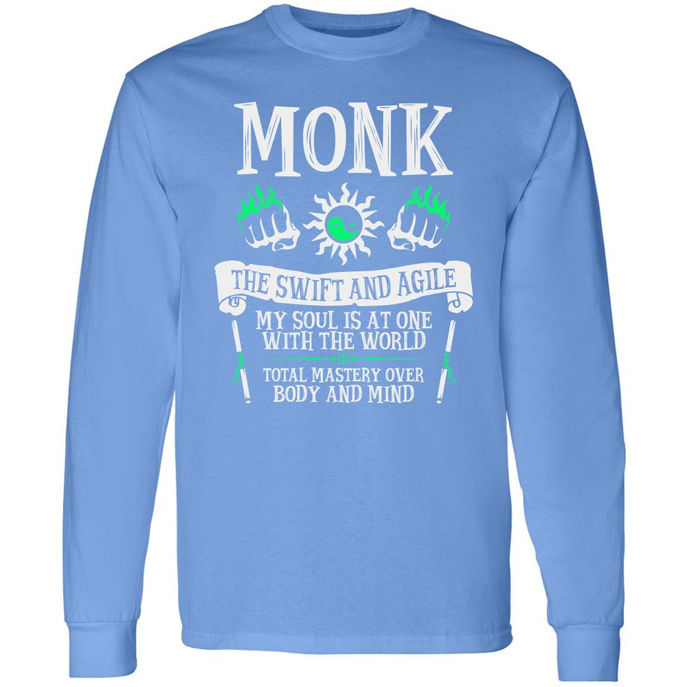 Long Sleeve T-Shirt - 1Y61H9TK - Carolina Blue - 12