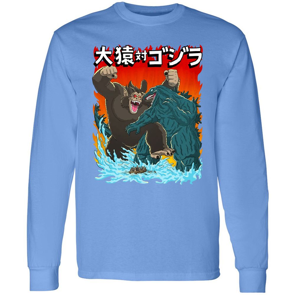 Long Sleeve T-Shirt - BT2KZMQA - Carolina Blue - 12