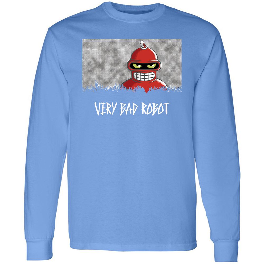 Long Sleeve T-Shirt - 6GKEE2TD - Carolina Blue - 12