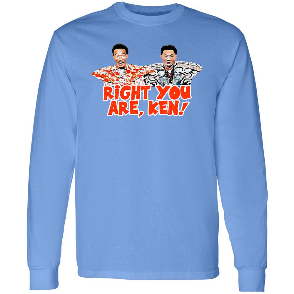 Long Sleeve T-Shirt - 2X3VP4F3 - Carolina Blue - 12