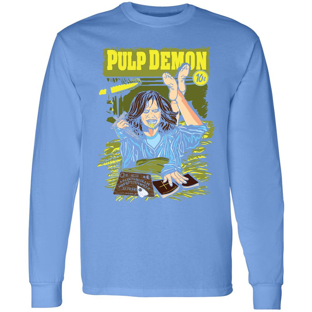 Long Sleeve T-Shirt - TYVTEAJC - Carolina Blue - 12