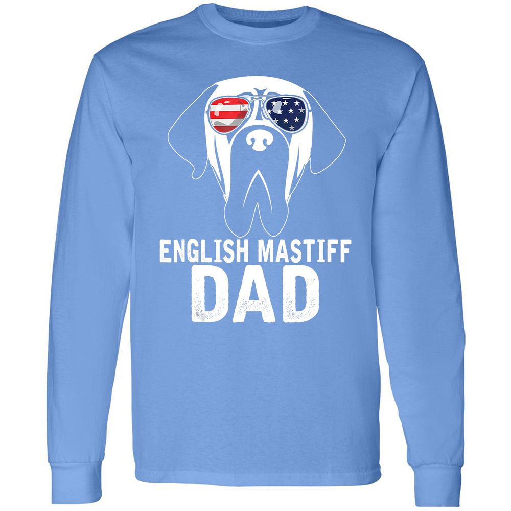 Long Sleeve T-Shirt - TQFSYUX4 - Carolina Blue - 12