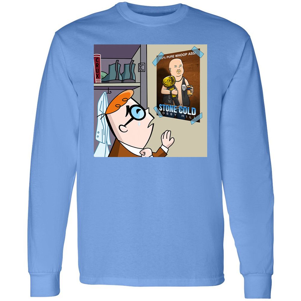 Long Sleeve T-Shirt - S6NS5QV7 - Carolina Blue - 12