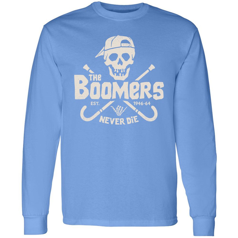 Long Sleeve T-Shirt - ZM41FQC4 - Carolina Blue - 12