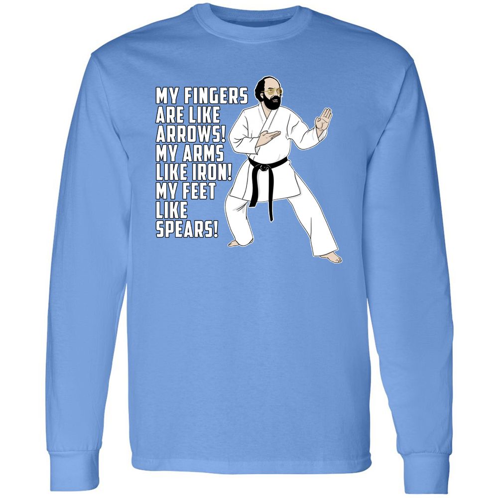 Long Sleeve T-Shirt - YVR1RSG4 - Carolina Blue - 12