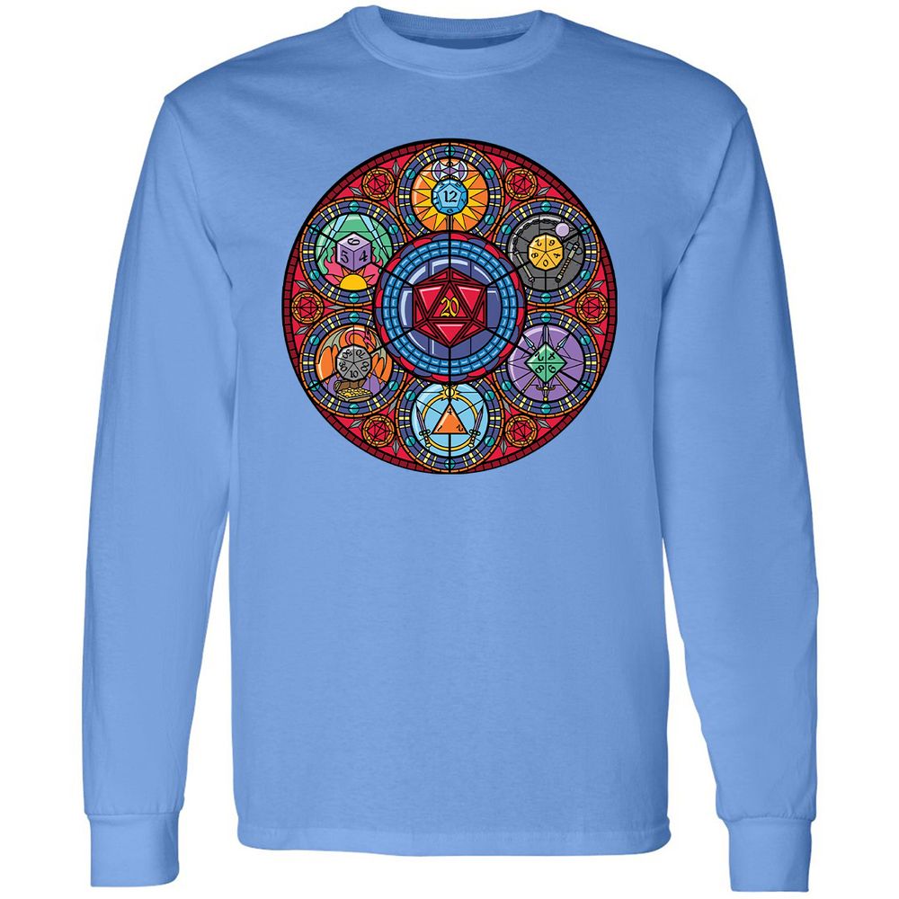 Long Sleeve T-Shirt - ZSNFTE2U - Carolina Blue - 12