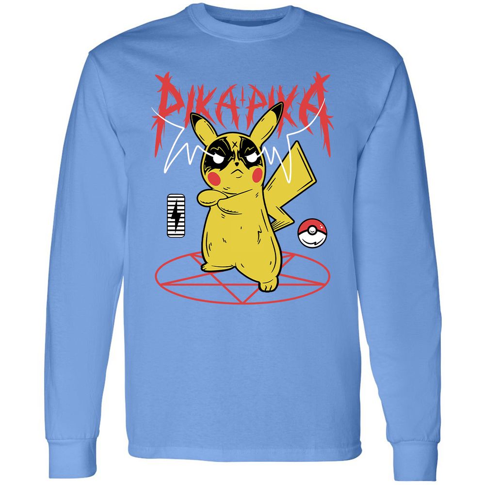 Long Sleeve T-Shirt - 244F35M7 - Carolina Blue - 12