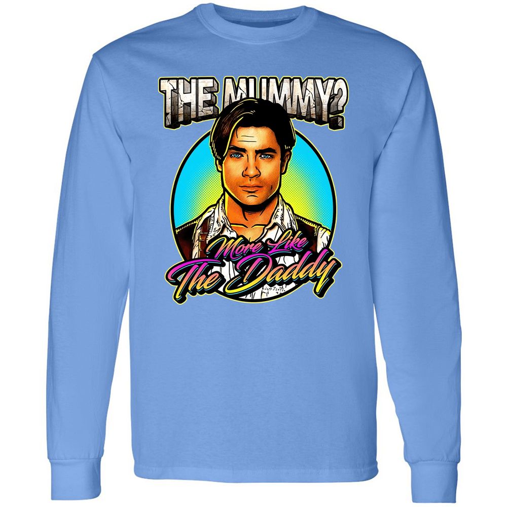 Long Sleeve T-Shirt - 4MQCWX6J - Carolina Blue - 12