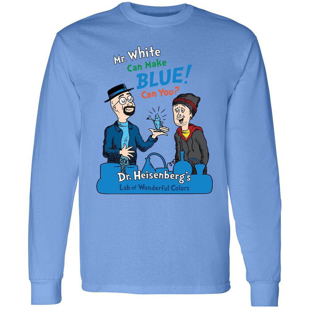 Long Sleeve T-Shirt - Q5MB8WPD - Carolina Blue - 12
