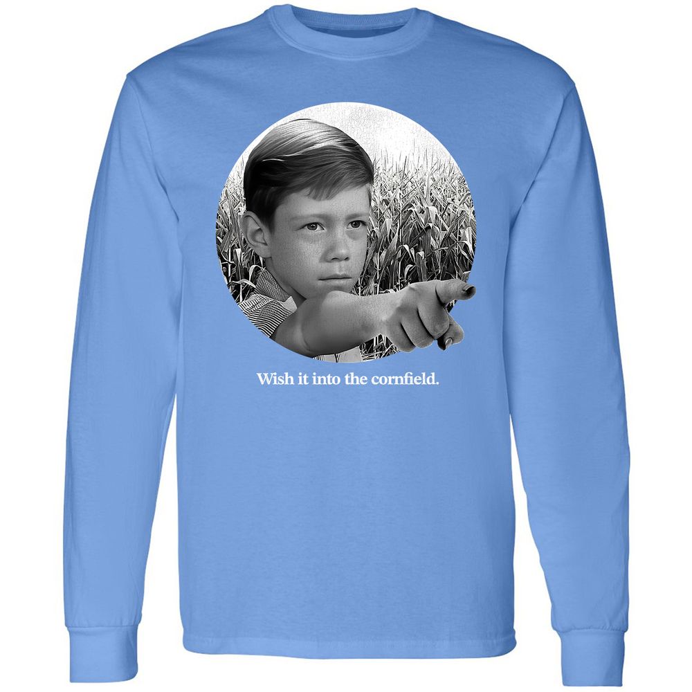 Wish It Into The Cornfield - Carolina Blue - 12
