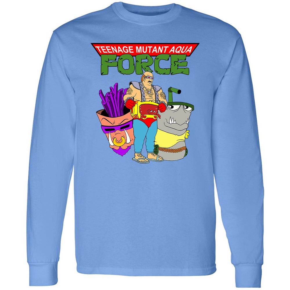 Long Sleeve T-Shirt - 8T3P1BK7 - Carolina Blue - 12