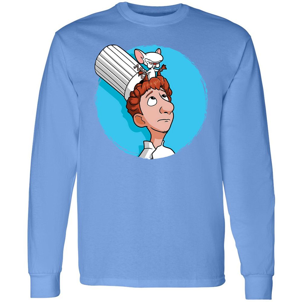 Long Sleeve T-Shirt - 1D4E92VK - Carolina Blue - 12