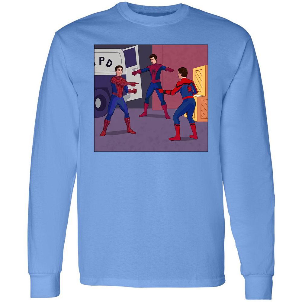 Long Sleeve T-Shirt - F3C7XXD7 - Carolina Blue - 12