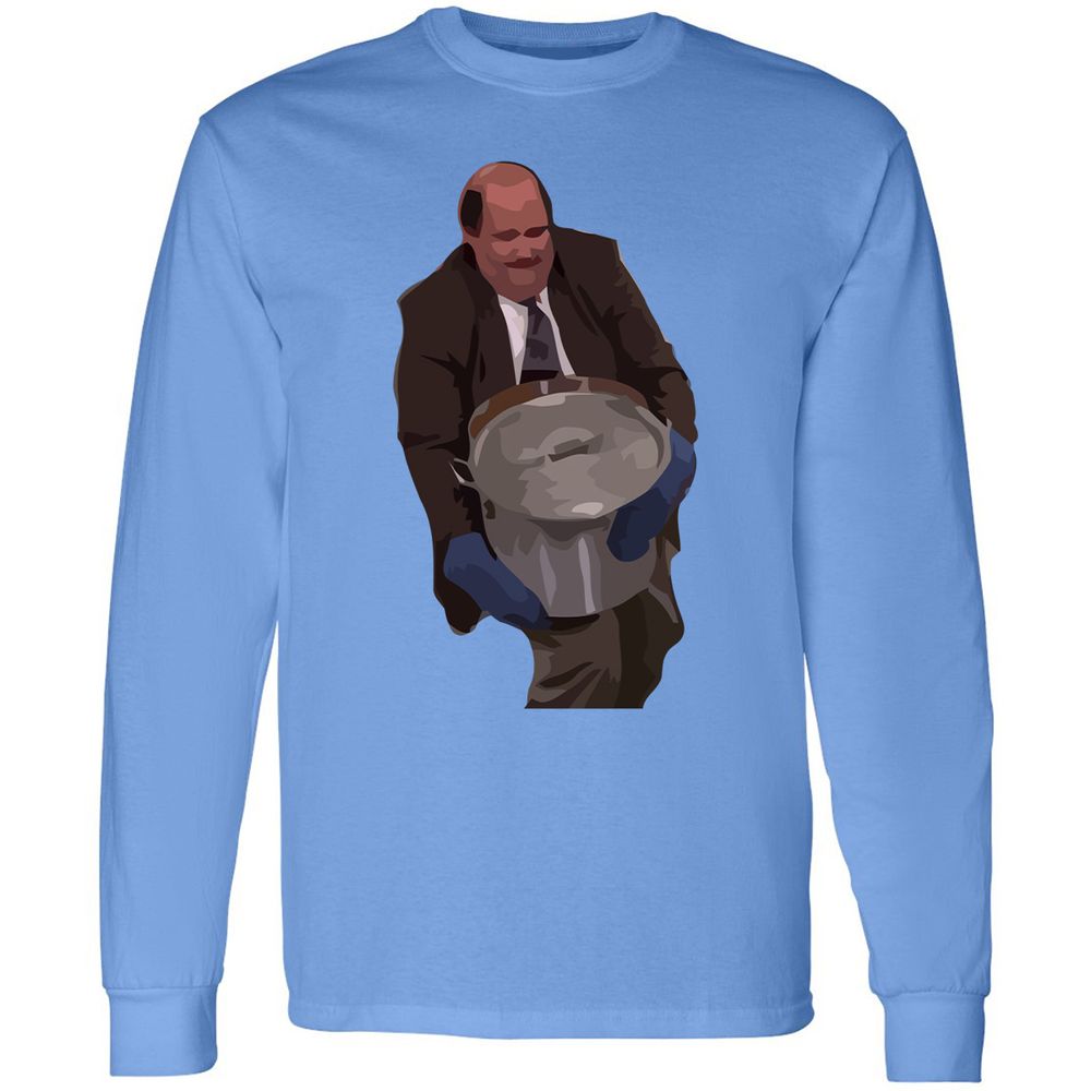 Long Sleeve T-Shirt - LGC1Z7X9 - Carolina Blue - 12