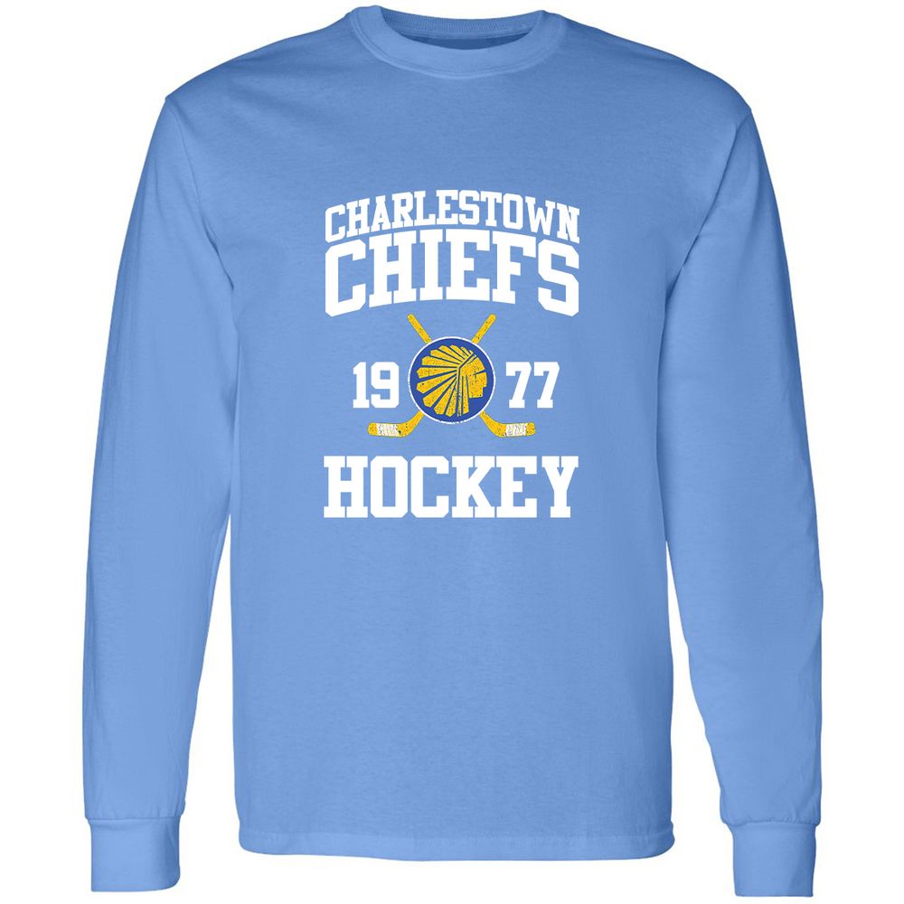 Long Sleeve T-Shirt - 63HSFXN2 - Carolina Blue - 12