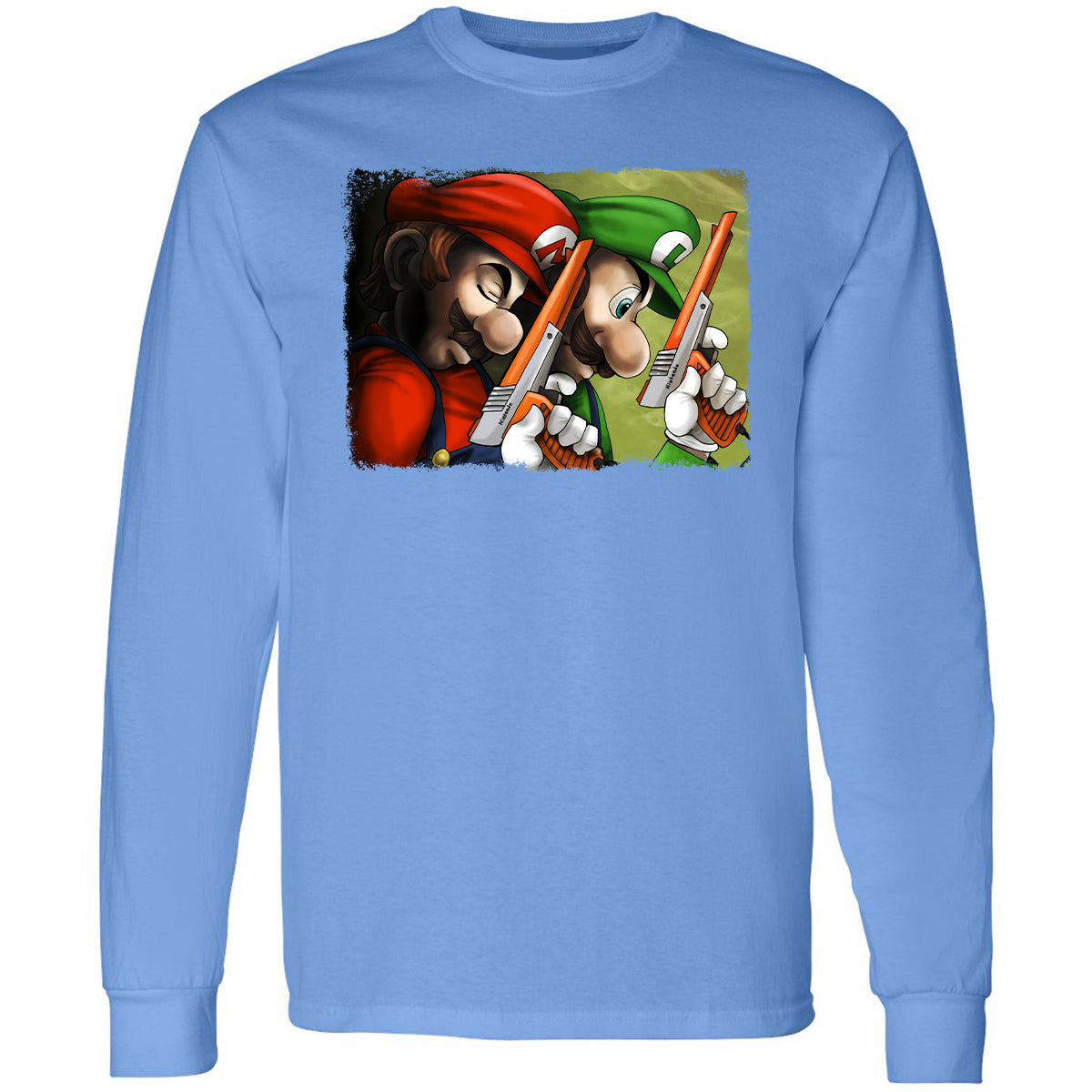 Long Sleeve T-Shirt - NJQF9JF5 - Carolina Blue - 12