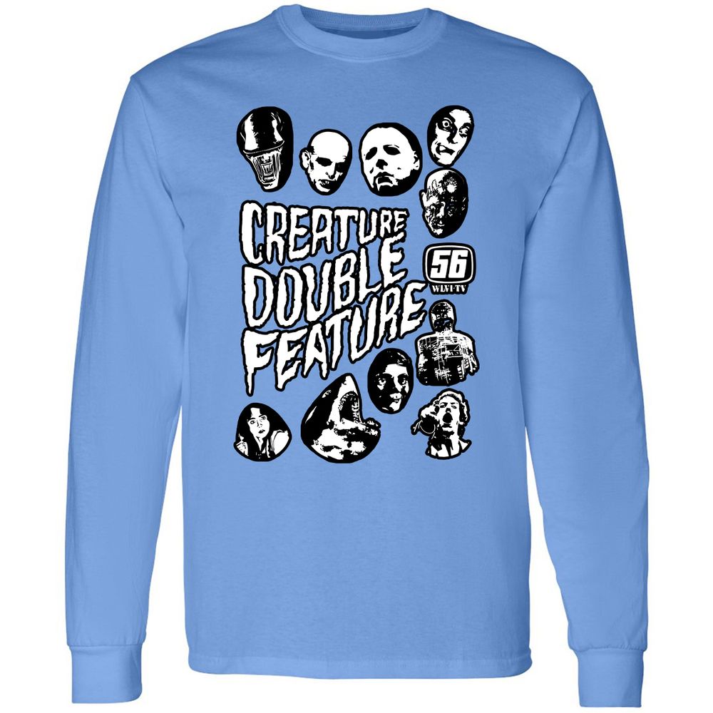 Long Sleeve T-Shirt - UUBAVY8Z - Carolina Blue - 12