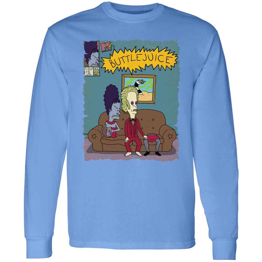 Long Sleeve T-Shirt - 5PCEK96G - Carolina Blue - 12