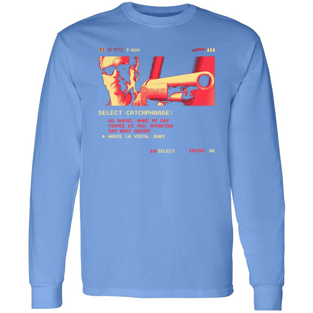 Long Sleeve T-Shirt - US1QCHNA - Carolina Blue - 12