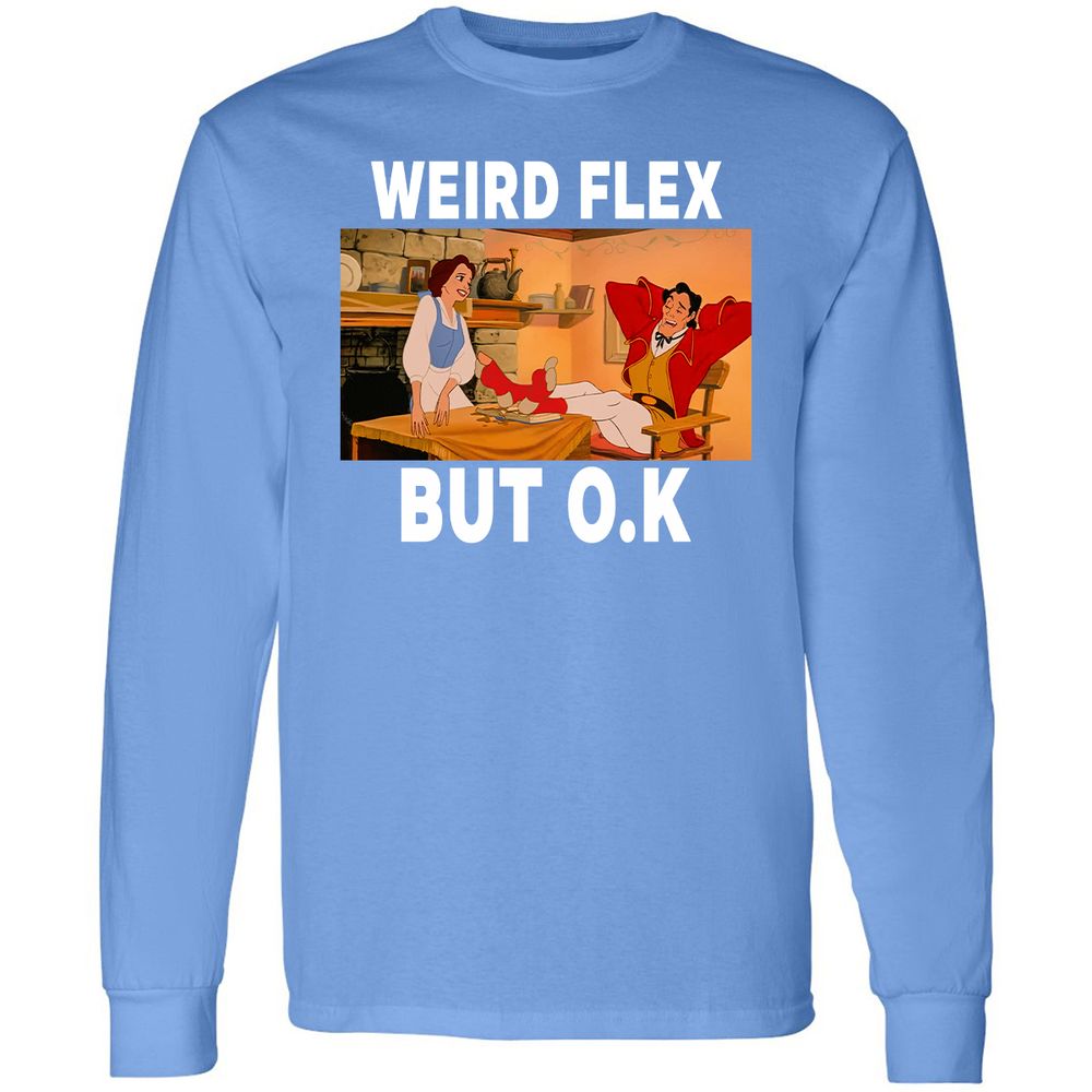 Long Sleeve T-Shirt - PN1BTE7B - Carolina Blue - 12