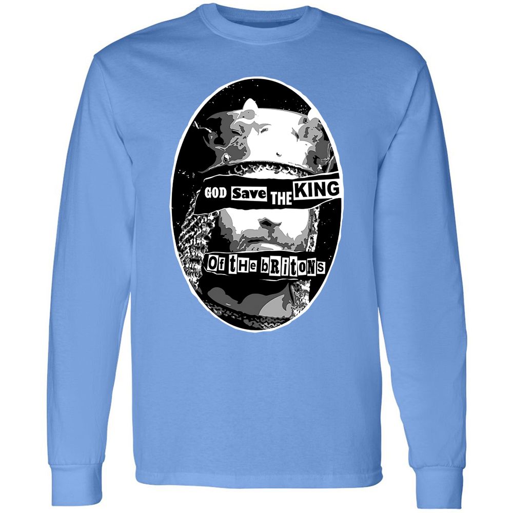 Long Sleeve T-Shirt - 7RHWNVWJ - Carolina Blue - 12