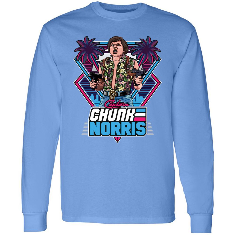 Long Sleeve T-Shirt - ZMGUJSYD - Carolina Blue - 12