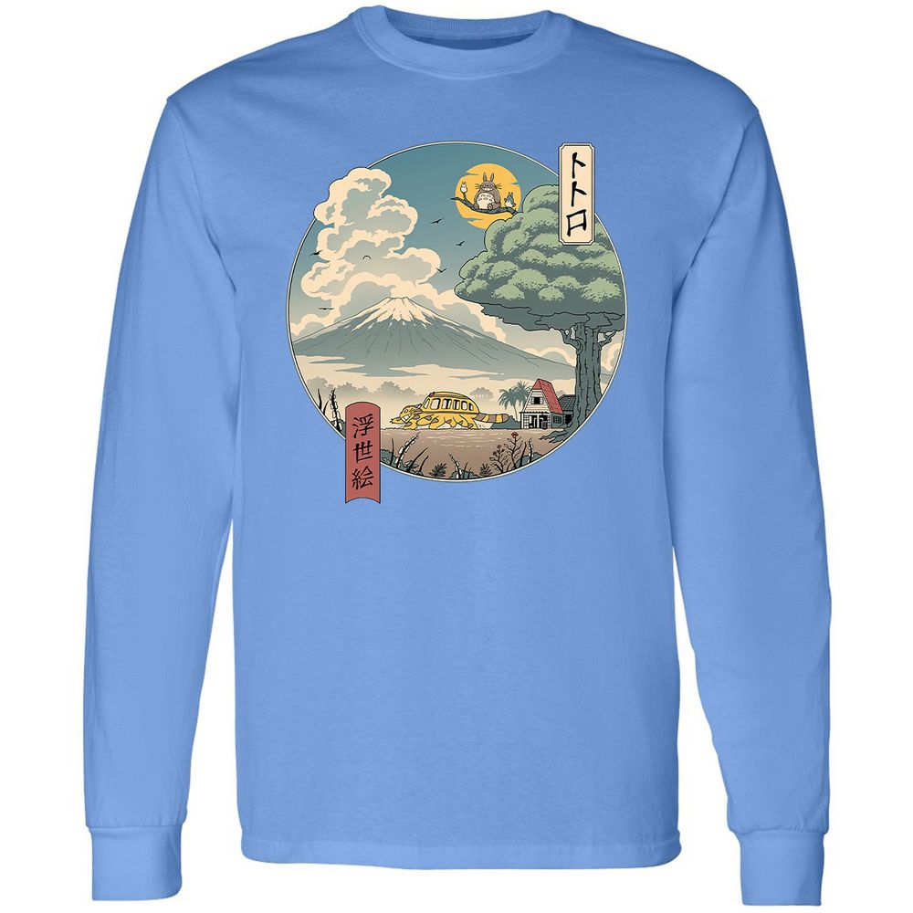Long Sleeve T-Shirt - 5KUF9F3R - Carolina Blue - 12