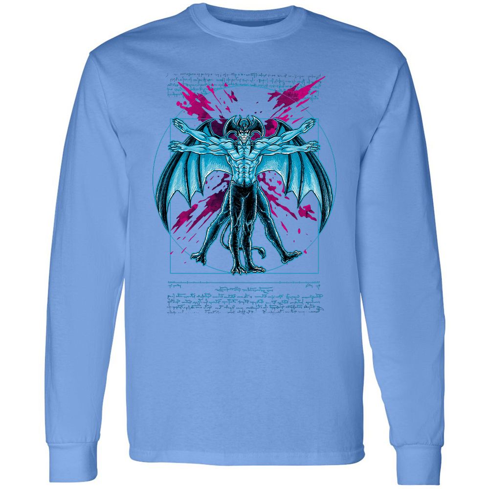 Long Sleeve T-Shirt - 158Y3DMZ - Carolina Blue - 12