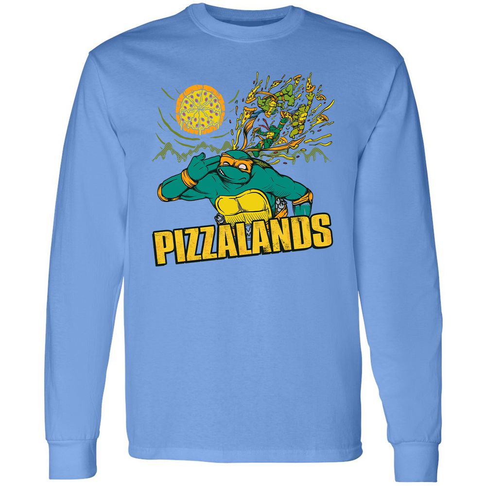 Long Sleeve T-Shirt - U4JZCKJV - Carolina Blue - 12