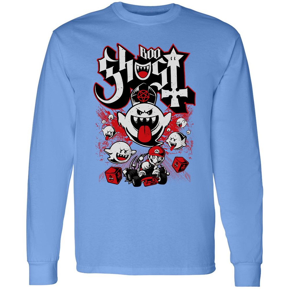 Long Sleeve T-Shirt - 6HD7S4GQ - Carolina Blue - 12