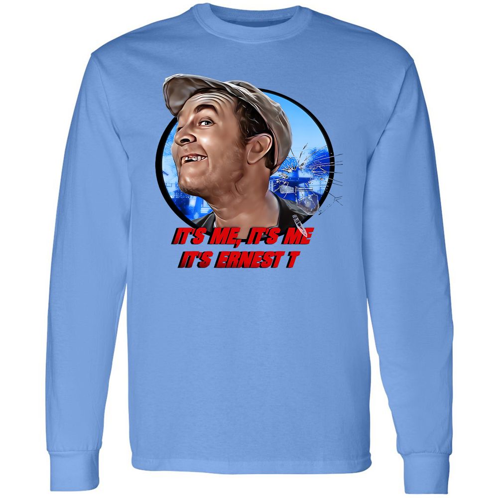 Long Sleeve T-Shirt - B1W3JKT5 - Carolina Blue - 12