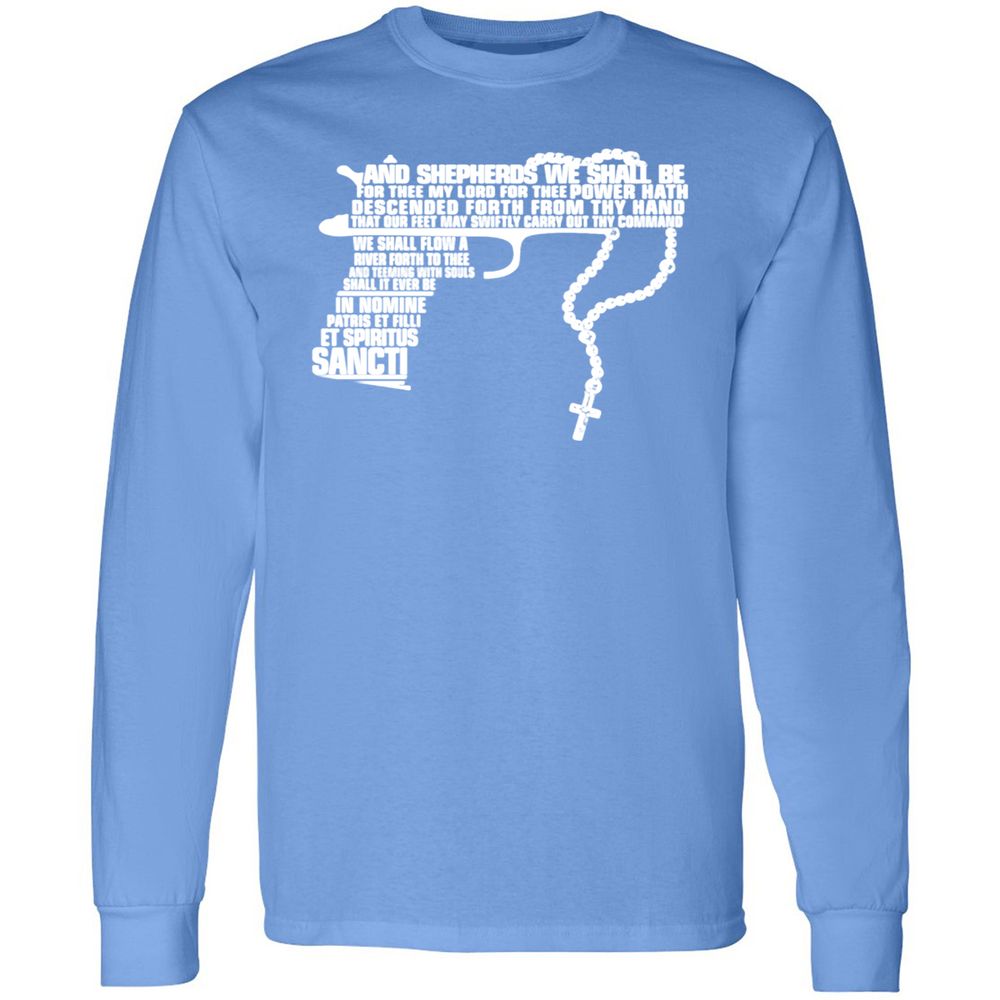 Long Sleeve T-Shirt - 4HYT3TVR - Carolina Blue - 12