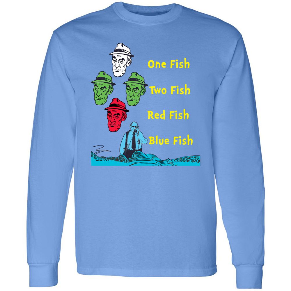 Long Sleeve T-Shirt - UCQPC8QB - Carolina Blue - 12
