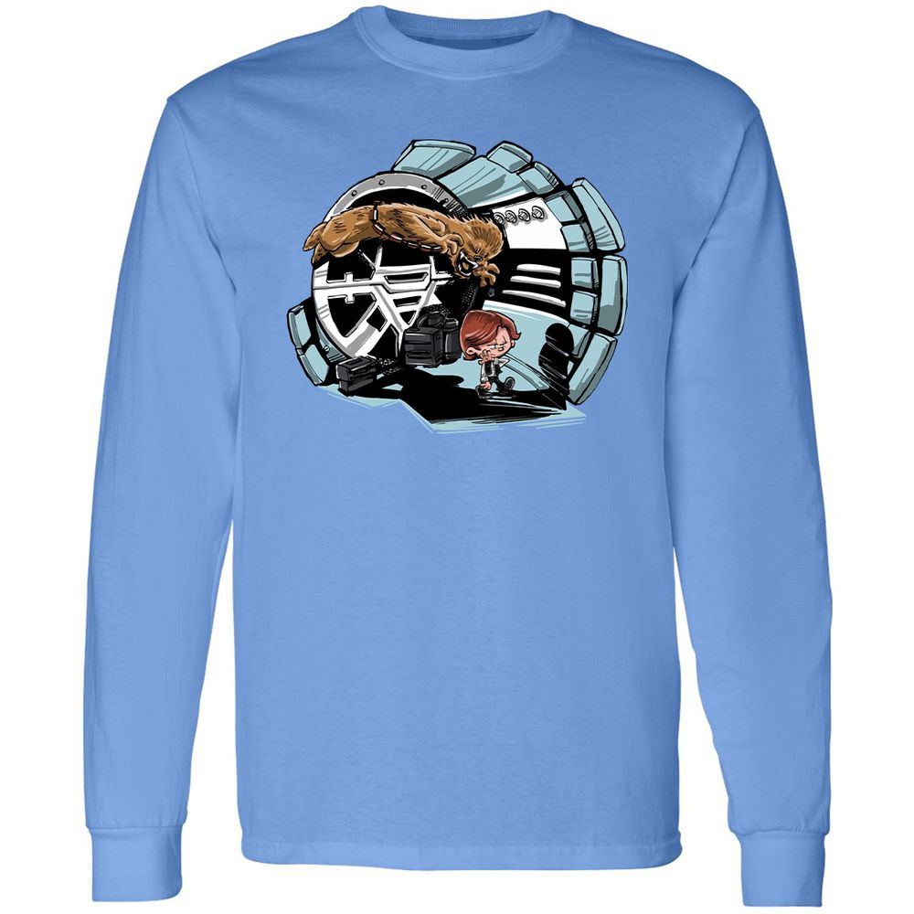 Long Sleeve T-Shirt - 9AZZ15LN - Carolina Blue - 12